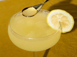 Limoncello prosecco koktejl poletje